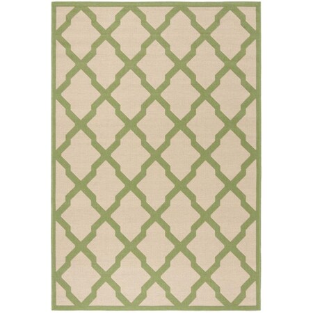 Safavieh Linden 100 9 x 12 ft. Rectangle Area Rug Cream & Olive LND122V-9